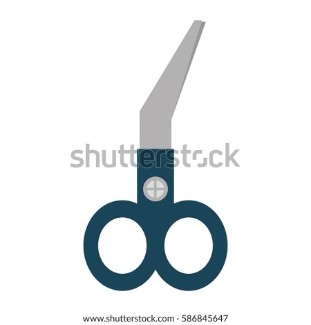 scissors medical equipment icon vector illustration eps 10