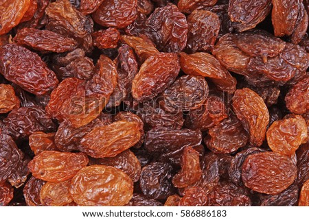 

Raisins as background Grape Raisin texture.