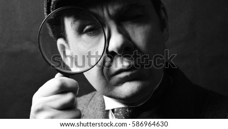 Sherlock Holmes Royalty-Free Stock Photo #586964630
