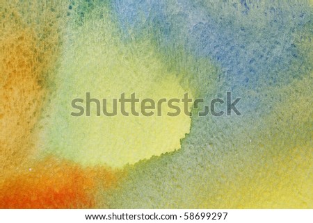 bright watercolor colored background