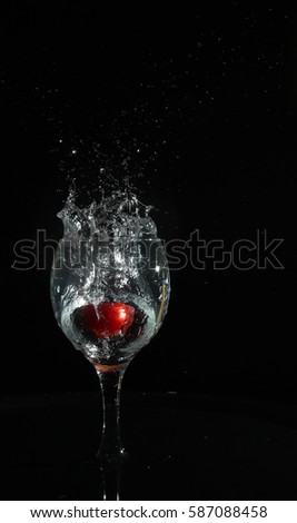 Wine splash