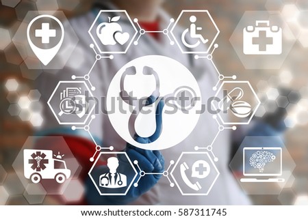 Stethoscope medicine health care therapy diagnosis pulse medication concept. First aid, treatment, healthy insurance technology. Medical help, support, emergency, ambulance. Audition heart and lungs