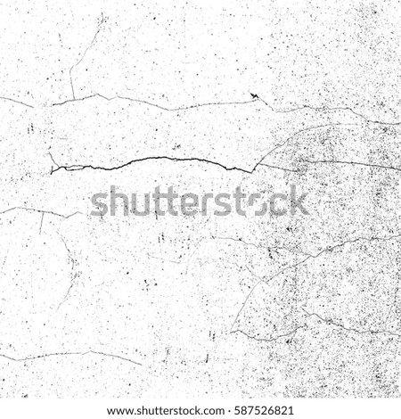 White grunge texture with black cracks