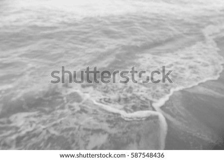 Picture blurred  for background abstract and can be illustration to article of sea
