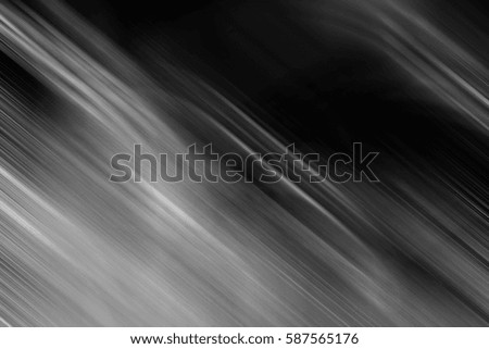 Black and white Motion blurred light background.