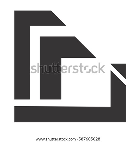 ri letter vector logo