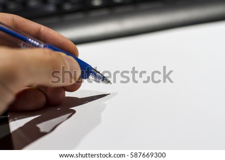 letter Royalty-Free Stock Photo #587669300
