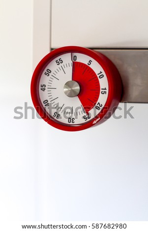 cooking timer Royalty-Free Stock Photo #587682980