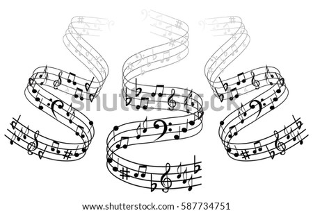 Music Note Background