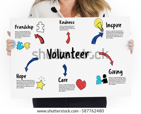 Volunteer Charity Inspire Giving Icon 