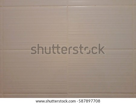 Tiles wall in the bathroom.