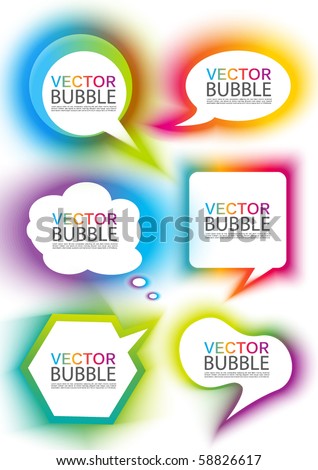 Vector Speech Bubbles