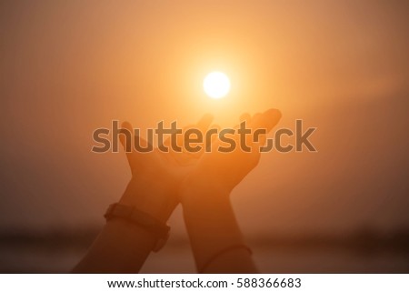 hands-shape for the Sun. 