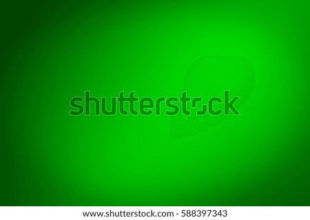 Abstract green gradient background.