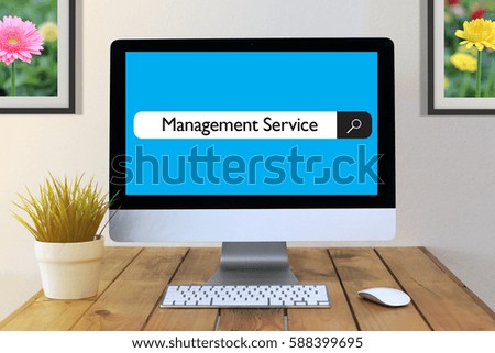 WEB SEARCH CONCEPT WRITING : MANAGEMENT SERVICE
