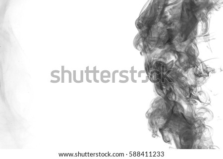 Abstract smoke Weipa. Personal vaporizers fragrant steam. The concept of alternative non-nicotine smoking. Gray smoke vape on a white background. E-cigarette. Evaporator. Taking Close-up. Vaping.