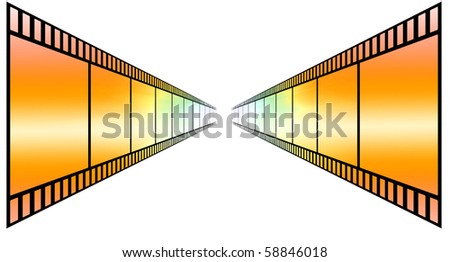 image of photo film strip as background