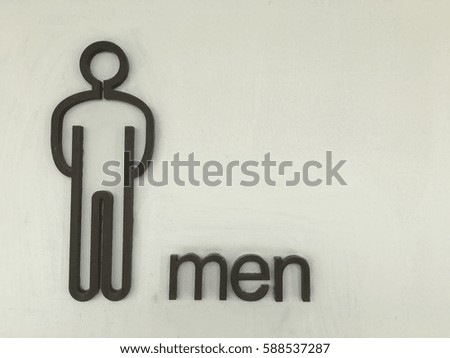 toilet men icon