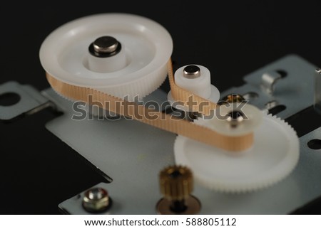 Stock pictures of several gears used for movement mechanisms