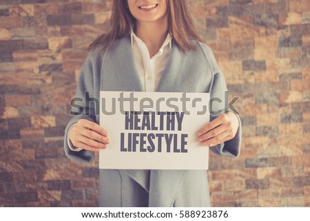 HEALTHY LIFESTYLE CONCEPT Royalty-Free Stock Photo #588923876