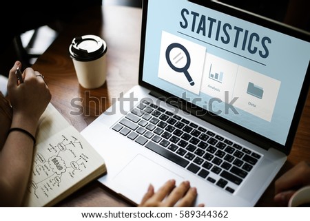 Statistics Information Perfomance Chart Concept