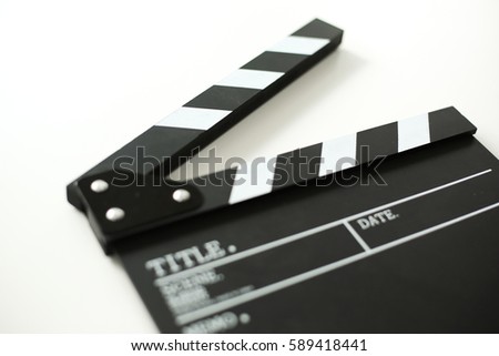 Movie clapper board,Movie Production,