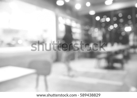 Picture blurred  for background abstract and can be illustration to article of people paying in a shop