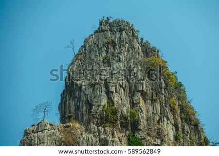 marble mountain in Thailand