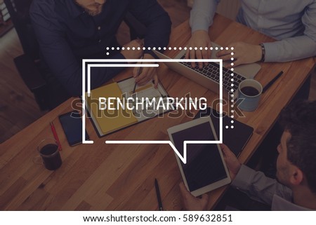 BENCHMARKING CONCEPT Royalty-Free Stock Photo #589632851