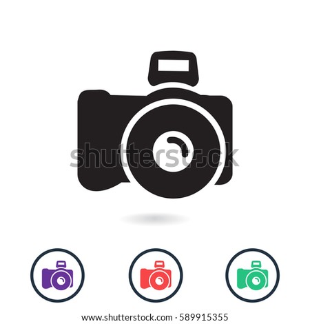 foto camera vector icon