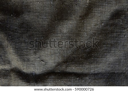 close up of sack texture