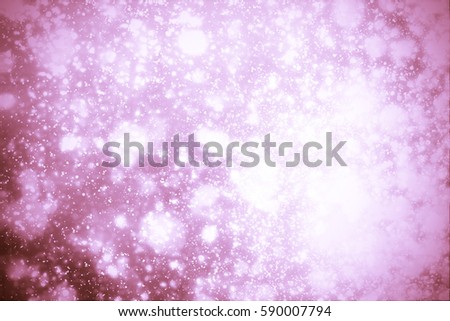 Abstract serenity round  bokeh or glitter lights background. Circles and defocused particles.