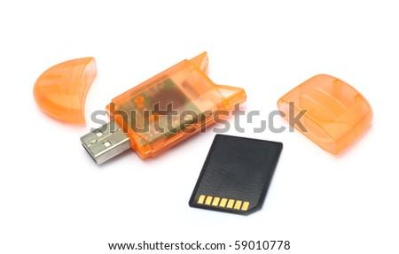 USB memory card reader