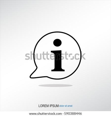 Line icon- information 