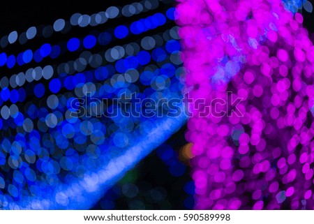bokeh background with colorful lights