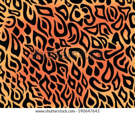 Leopard pattern, vector, illustration, seamless, print, wallpaper, background, texture