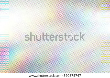 Test Screen Glitch Texture. Royalty-Free Stock Photo #590675747