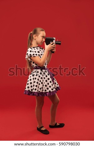 young cameraman