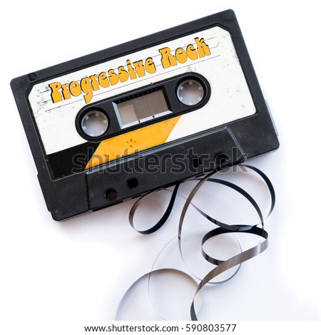 progressive rock musical genres audio tape label