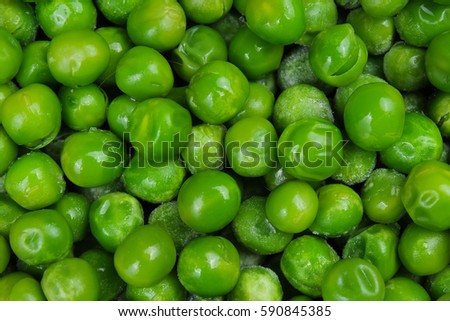 Fresh peas  texture background. Green pea background pattern.