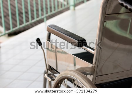 Wheelchair patients for use in hospital.