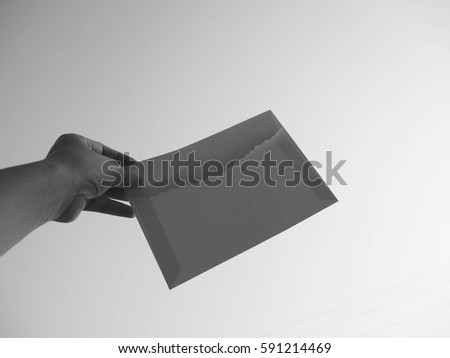 Envelopes are hand sending
The Communication
Communications sent information