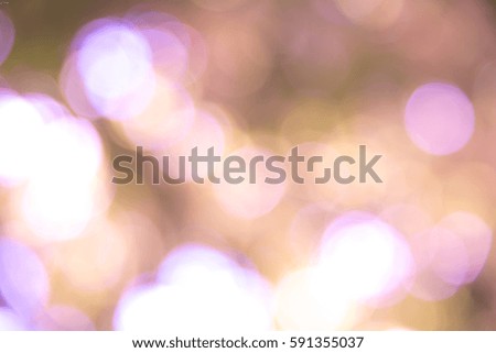 Violet and white bokeh from natural
