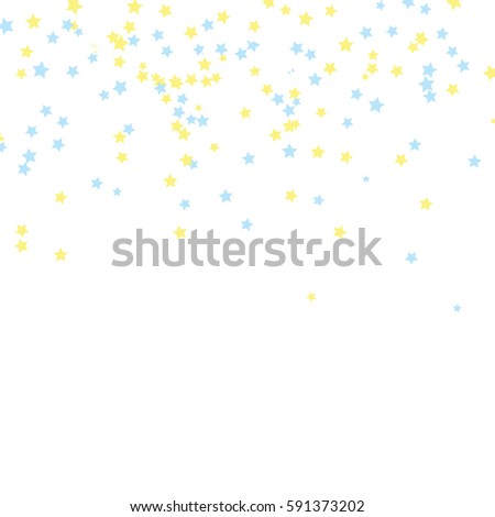 Star Background. Vector confetti design pattern. Falling shiny dots. Eps10.