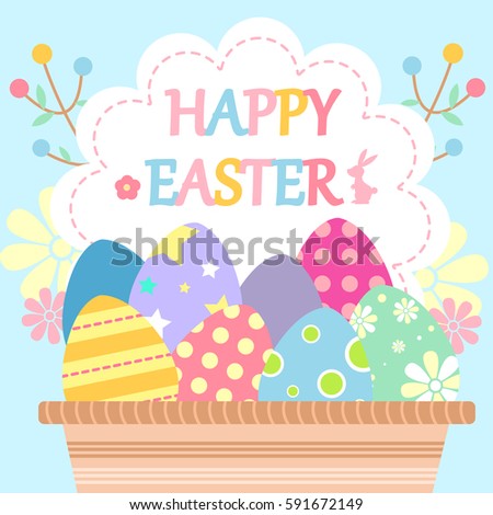 cartoon happy easter great for your design