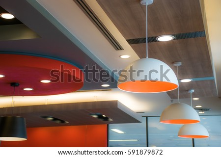 Lighting on modern ceiling ,Modern Style