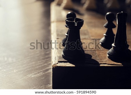 vintage Chess rook