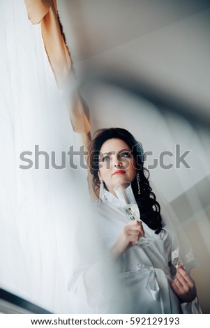 portrait of a beautiful bride