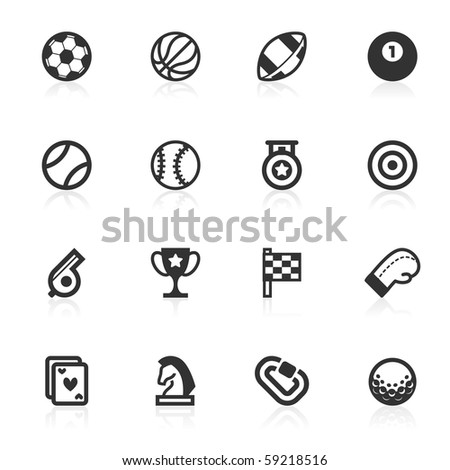 Sports icons - minimo series