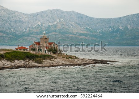 photo of lighthouse in Sucuraj, Hvar Island, Croatia